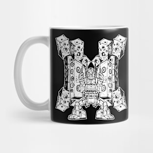 Mech Robot Teknival Soundsystem Mug